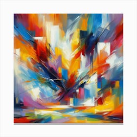 Abstract Painting 120 Canvas Print