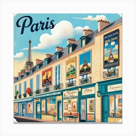 Paris 1 Canvas Print