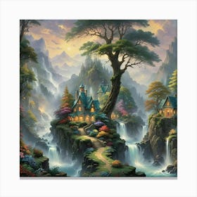 Twilight Forest 1 Canvas Print