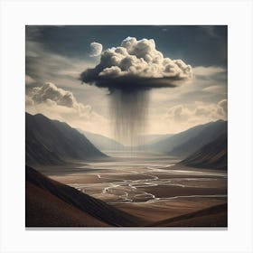 Cloud In The Sky 2 Canvas Print