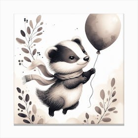 Badger 1 Canvas Print