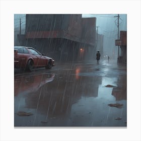 Rainy Day 17 Canvas Print