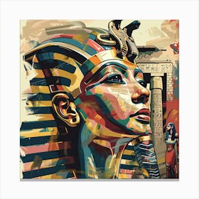 Egyptian Painting Canvas Print