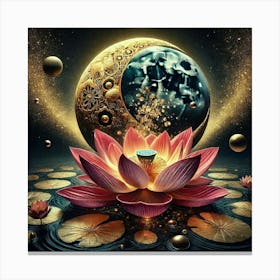 Lotus Flower 154 Canvas Print