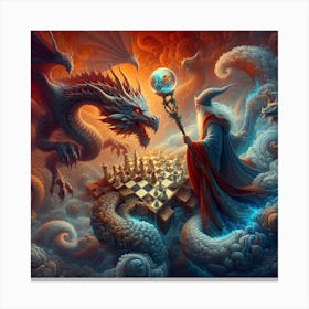 Chess Canvas Print