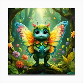 Aetherwing Butterfly #8 Canvas Print