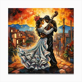 Mexican Dance Canvas Print