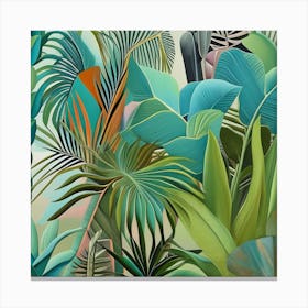 Tropical Jungle Canvas Print