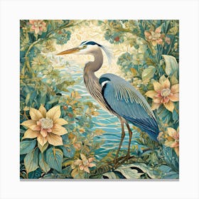 Blue Heron 1 Canvas Print