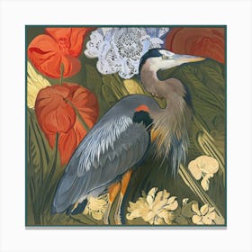 Blue Heron 7 Canvas Print