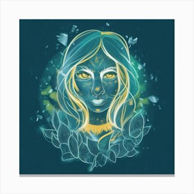 Ethereal Woman Canvas Print