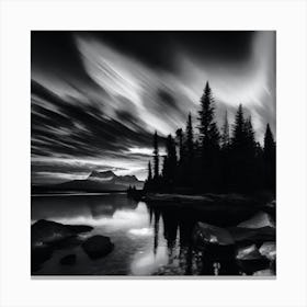 Black And White Photo 1 Canvas Print