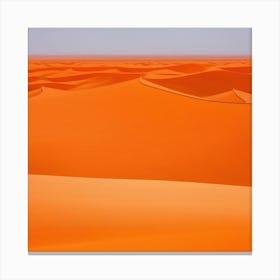 Sahara Countryside Peaceful Landscape (78) Canvas Print