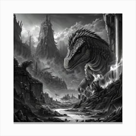 Host Of Hades Canvas Print