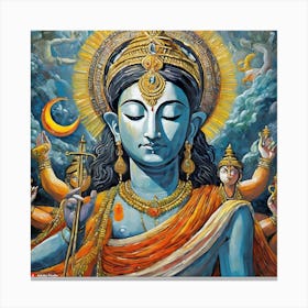 Vishnu 7 Canvas Print