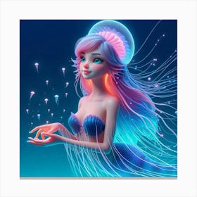 Mermaid 1 Canvas Print