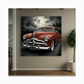 Classic Car Canvas Print