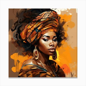 African Woman 49 Canvas Print