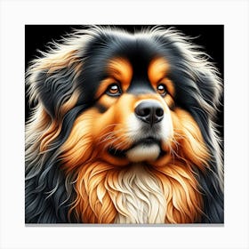 Bernese Mountain Dog 1 Canvas Print