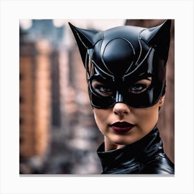 Catwoman 5 Canvas Print