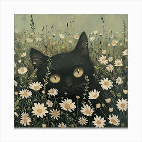 Cat Fairycore Painting 2 Canvas Print