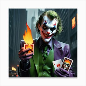 Joker 128 Canvas Print