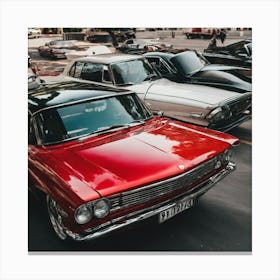 Classic Cars 2 Canvas Print