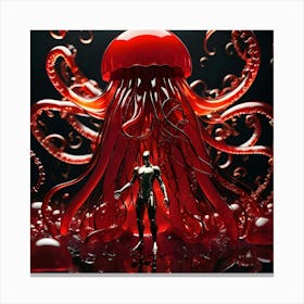 Red Jelly 6 Canvas Print