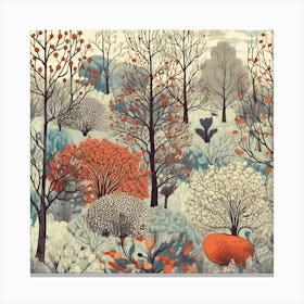 Winter Forest 1 Canvas Print