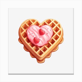 Waffle Icon Canvas Print