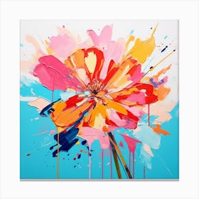 Blooming Flower Canvas Print