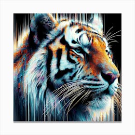 Creative Wild Animal Representation 45 Canvas Print