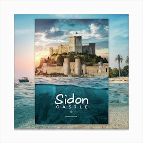 Sidon Castle 1 Canvas Print