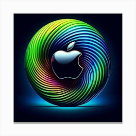 Apple Logo Canvas Print