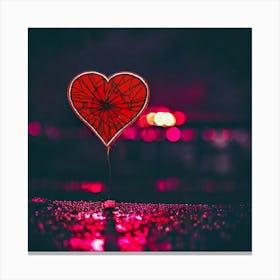 lonely heart club Canvas Print