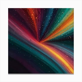 Living color art Canvas Print