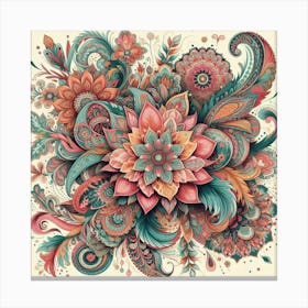 Paisley Canvas Print