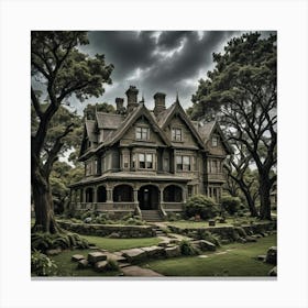 Country House Canvas Print