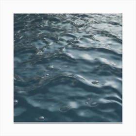 Realistic Water Flat Surface For Background Use Trending On Artstation Sharp Focus Studio Photo (1) Canvas Print