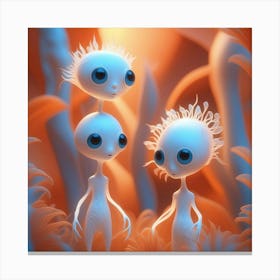 Aliens 6 Canvas Print