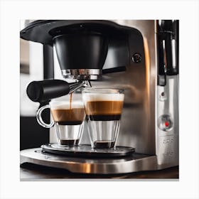 Espresso Machine Canvas Print