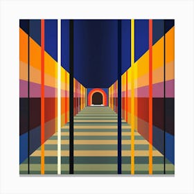 Tunnel Canvas Print