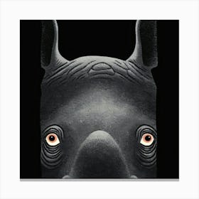 Rhinoceros Canvas Print