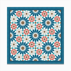 Moroccan Pattern Vector Canvas Print