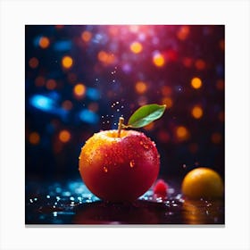 Red Apple 2 Canvas Print