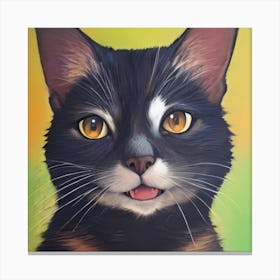 Calico Cat 1 Canvas Print