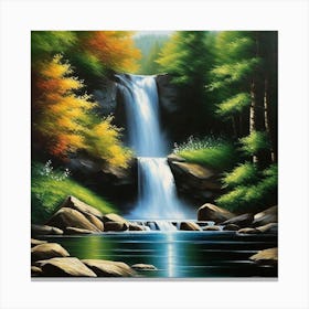 Waterfall 37 Canvas Print