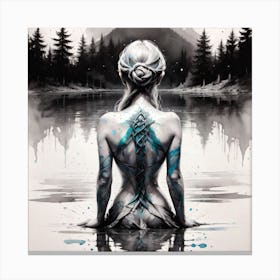 Lady of the Lake Canvas Print