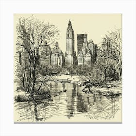 Central Park 5 Canvas Print