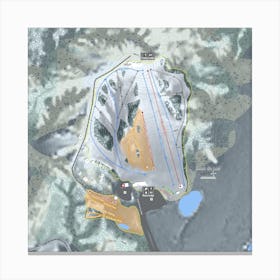 Mont Dulac Canvas Print